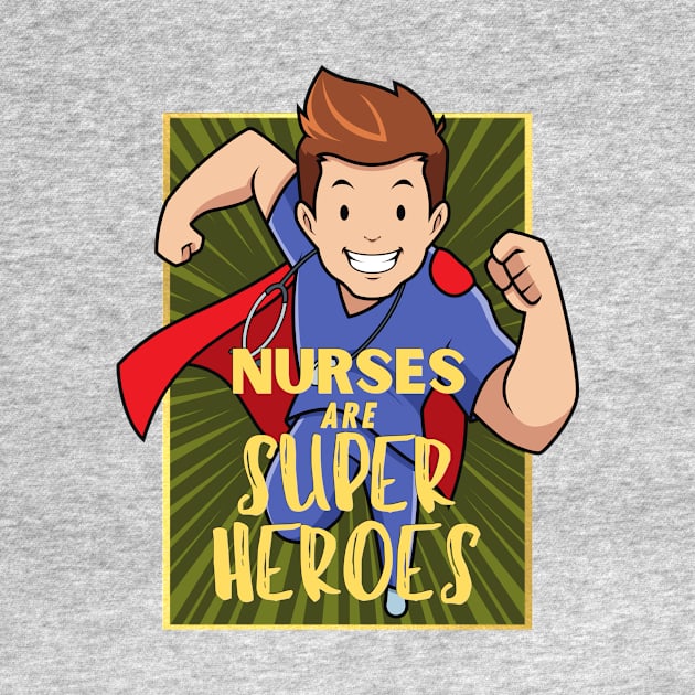 Nurses are superheroes by Clutterbooke